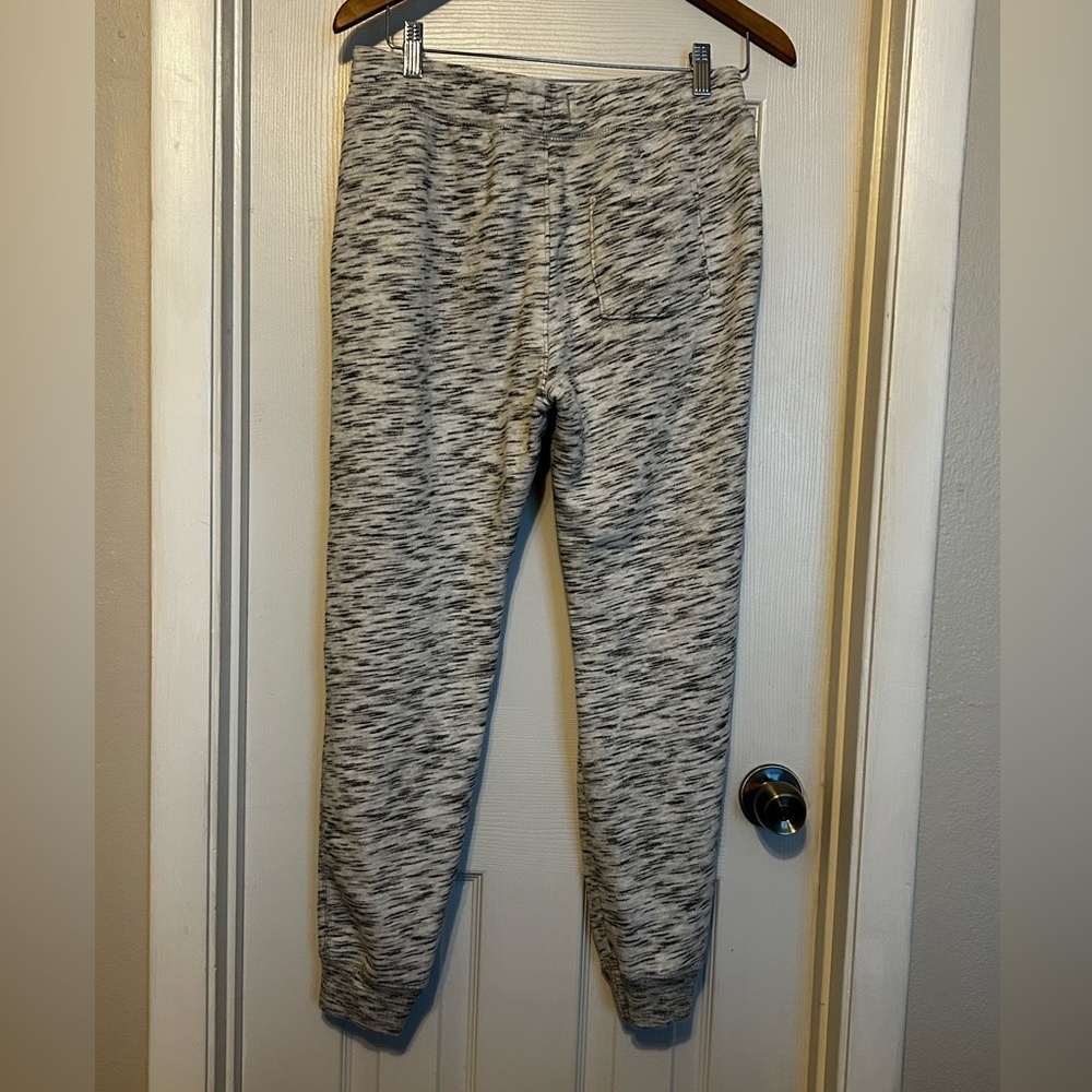 Hollister Gray Logo Joggers S Slim Fit Sweatpants Y2K Athleisure - Picture 3 of 11